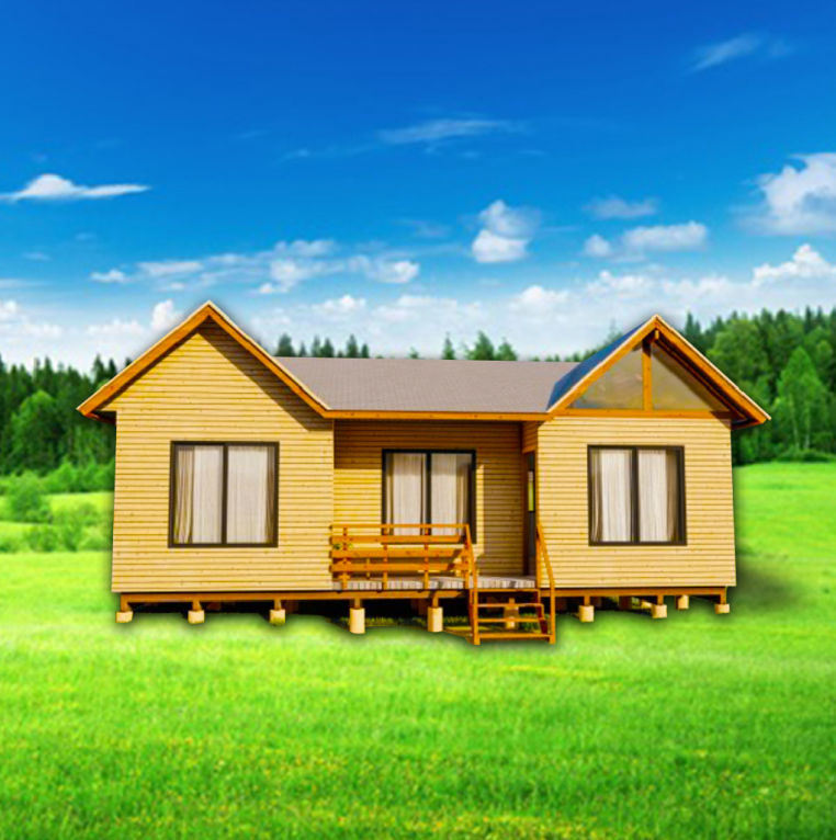 Casa prefabricada kit básico 54 m² – diseño moderno CasasFerrada